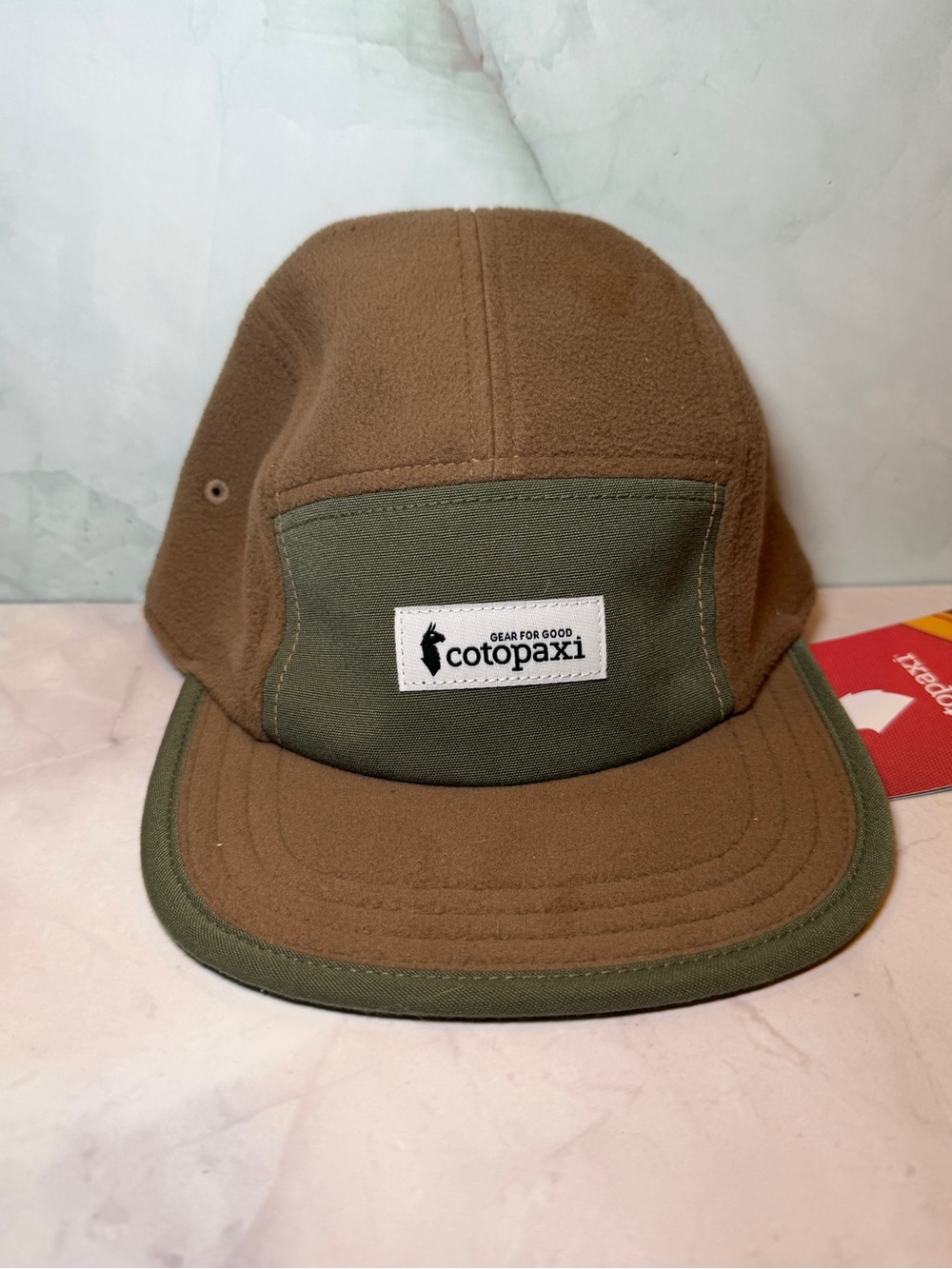 Cotopaxi Fleece 5-Panel Hat Fatigue Dune NWT